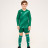 Детский комплект (лонгслив, шорты) KELME Long Sleeve Goalkeeper Suit Green
